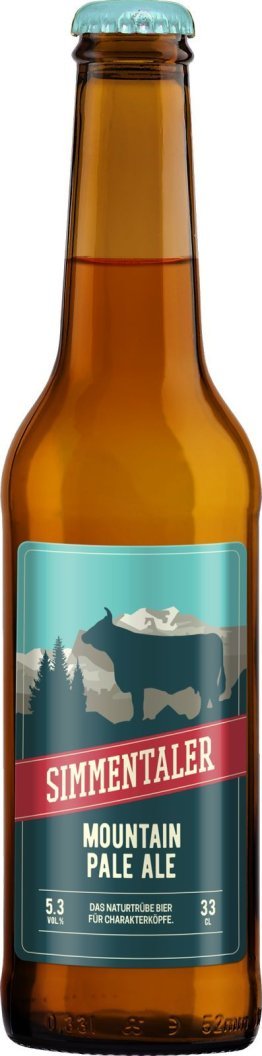 Simmentaler Mountain Pale Ale 24x0.33L Glas EW