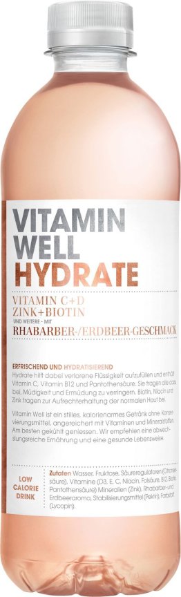 Vitamin Well Hydrate 12x0.5L PET EW