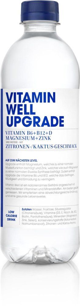 Vitamin Well Upgrade 12x0.5L PET EW