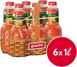 granini Pink Grapefruit 6x1L PET EW