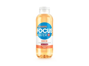 FOCUSWATER Kick Pfirsich & Apfel 12x0.5L PET EW