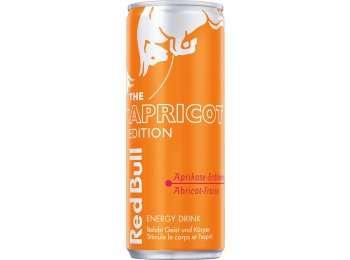 Red Bull The Apricot Edition 6x4x0.25L Alu EW