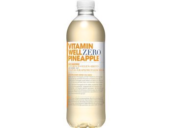 Vitamin Well Zero Pineapple 12x0.5L PET EW
